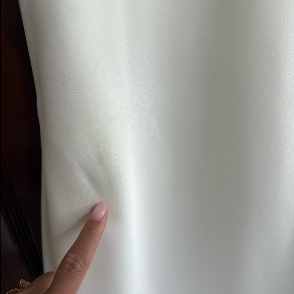 Anthropologie BHLDN Watters Orlie Strapless Corset
Satin Sheath Wedding Gown - Picture 8 of 15